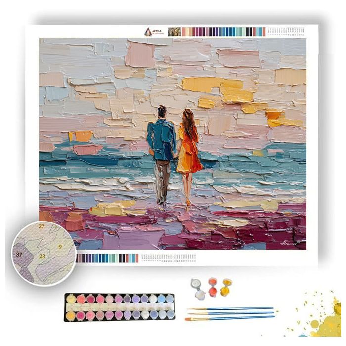 QUIET GESTURE - Paint by Numbers Full Kit