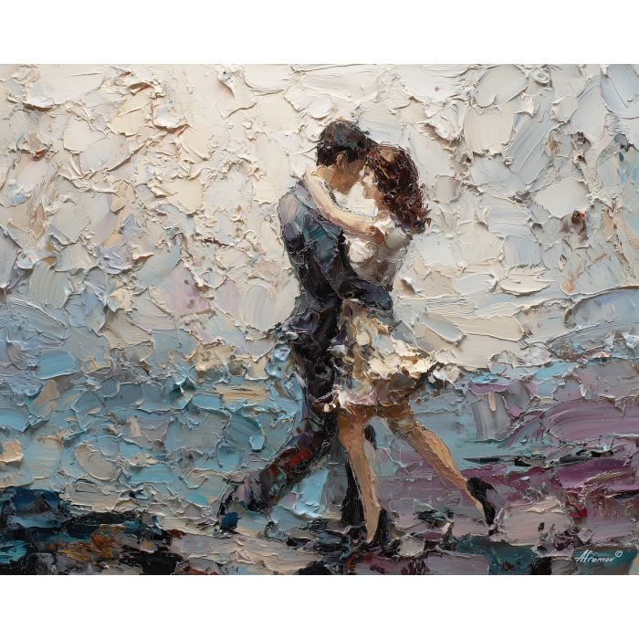 still, moment, palette knife, oil painting, impasto, thick pigment, layered surface, scraped paint, textured strokes, expressive surface, material depth, hand painted, visual balance, atmospheric, color interaction, paint ridges, manual technique