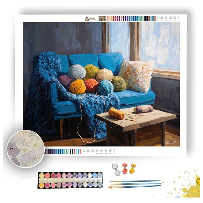 QUIET CONNECTION - Paint by Numbers Full Kit