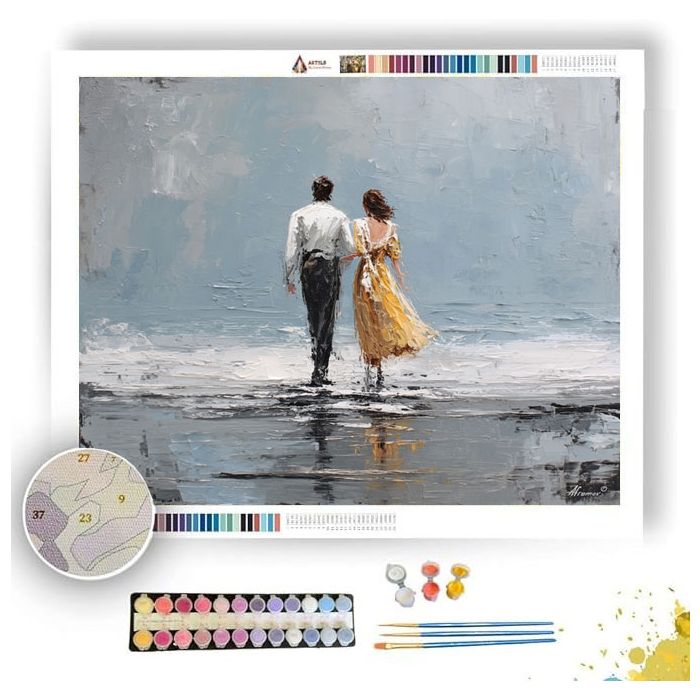 PRIVATE GESTURE - Paint by Numbers Full Kit
