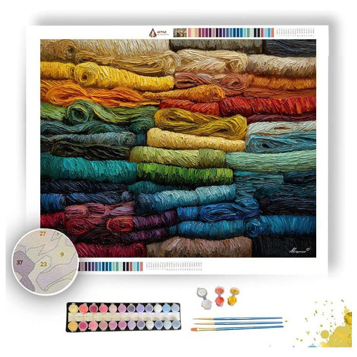 LAYERED THREAD - Paint by Numbers Full Kit