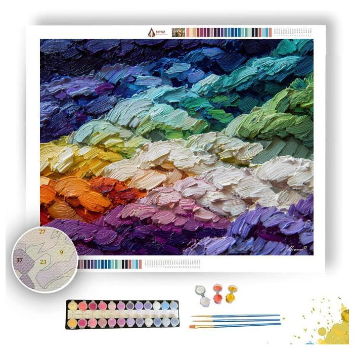 HELD WEAVE - Paint by Numbers Full Kit