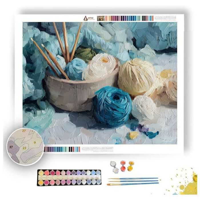 GENTLE FOLD - Paint by Numbers Full Kit