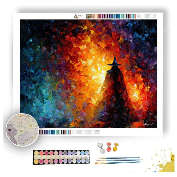 OBSIDIAN SAGE - Paint by Numbers Full Kit