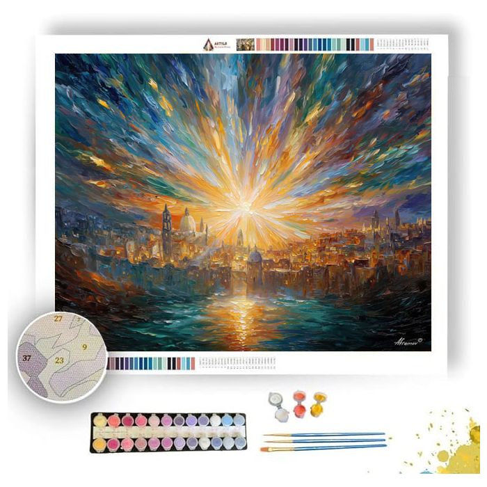 SUNSTONE CROWN - Paint by Numbers Full Kit