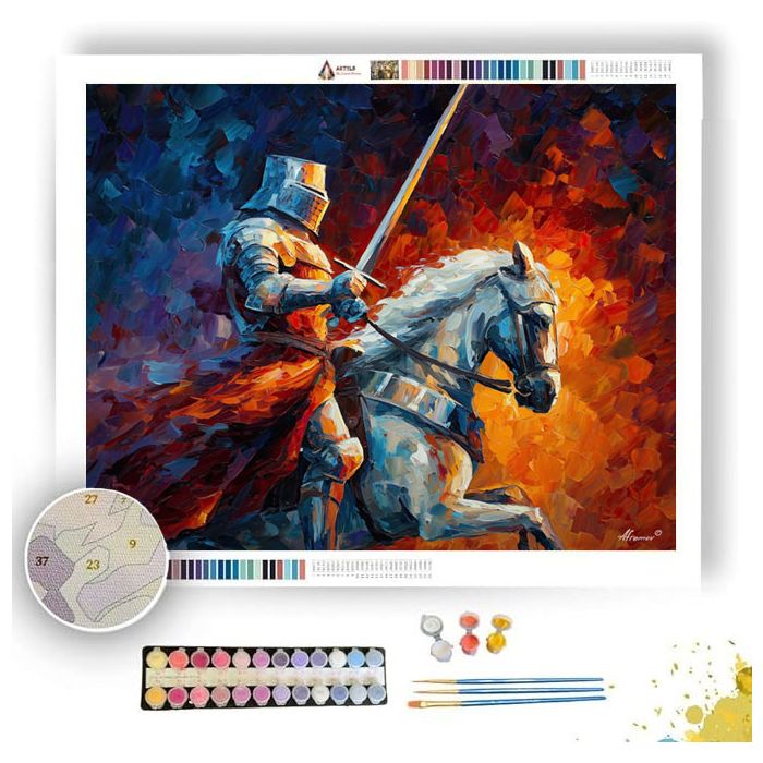 LUMEN KNIGHT - Paint by Numbers Full Kit