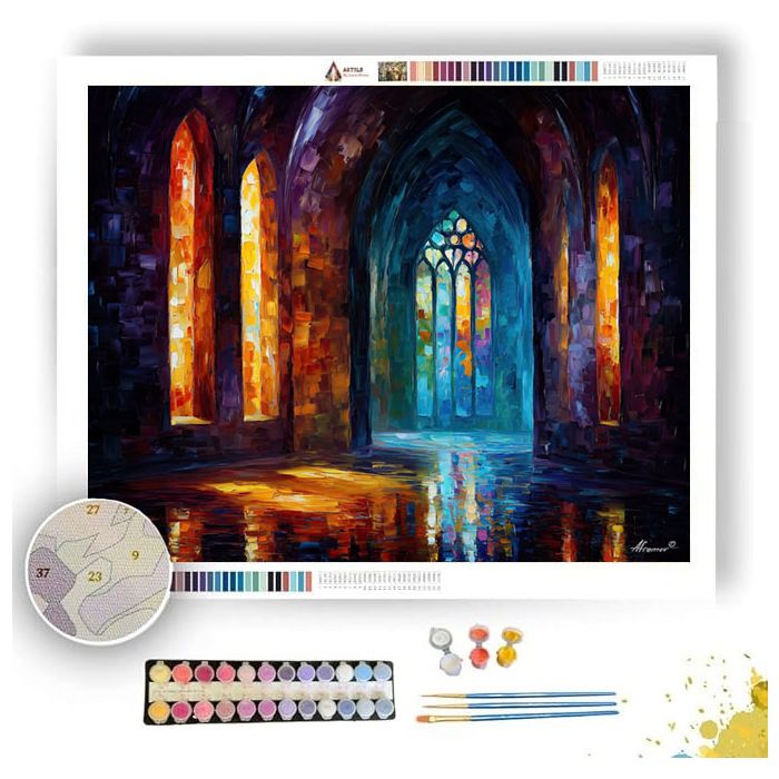 DIVIDED SANCTUM - Paint by Numbers Full Kit