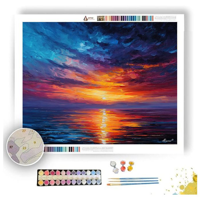 HORIZON SPELLLINE - Paint by Numbers Full Kit