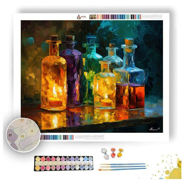 QUIET ALCHEMY - Paint by Numbers Full Kit