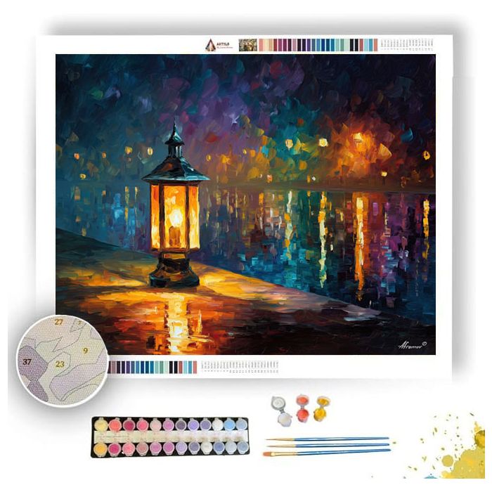 SOFT LANTERN LIGHT - Paint by Numbers Full Kit