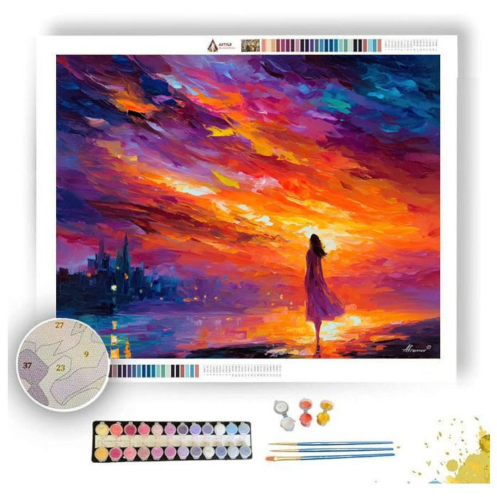 AURORA OF DAWN - Paint by Numbers Full Kit