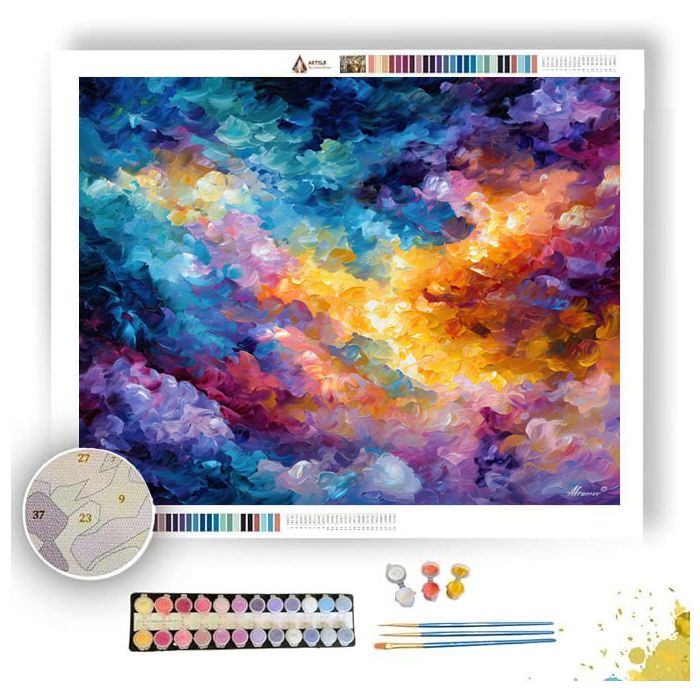 CLOUD SPELL VEIL - Paint by Numbers Full Kit