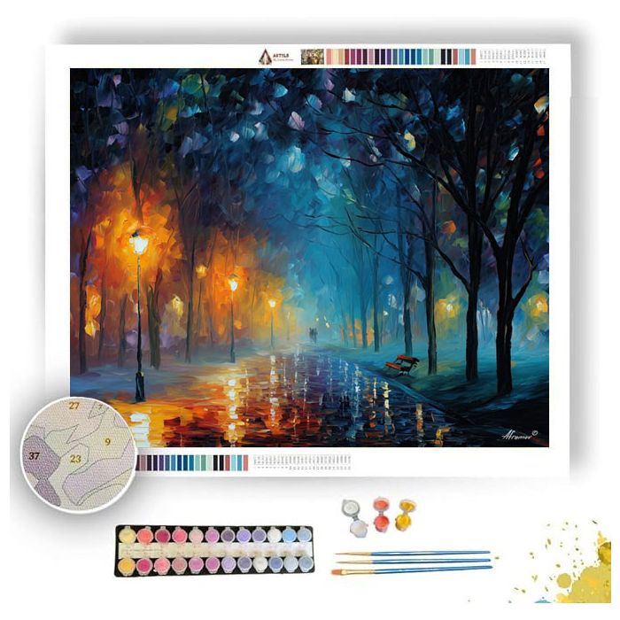 HUSHED ENERGY - Paint by Numbers Full Kit