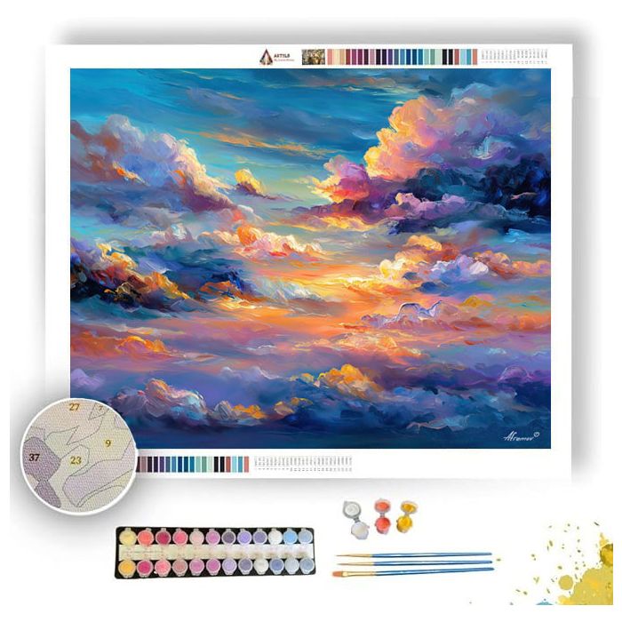 CLOUD VEIL CHARM - Paint by Numbers Full Kit