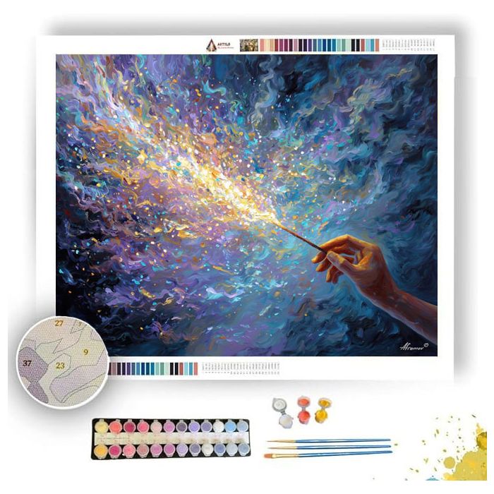 LIGHT THREAD AIR - Paint by Numbers Full Kit
