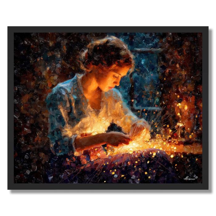 SUNTHREAD WEAVER - FRAMED