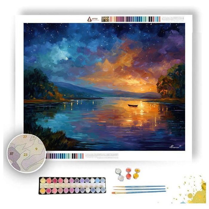 STILL SIGIL LAKE - Paint by Numbers Full Kit