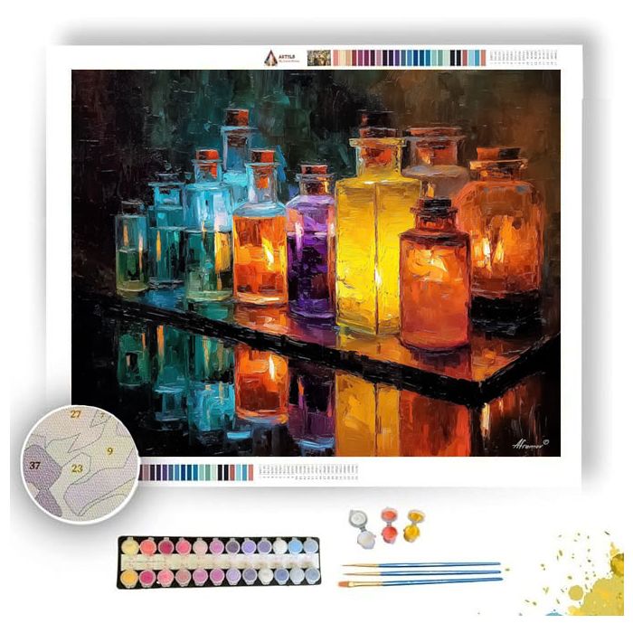 QUIET ALCHEMY TABLE - Paint by Numbers Full Kit