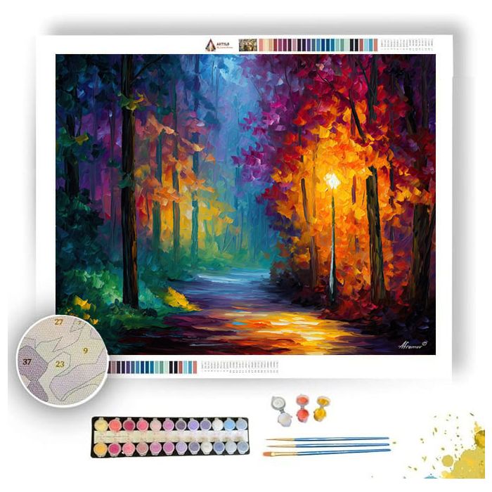 SOFT SPELL PATH - Paint by Numbers Full Kit