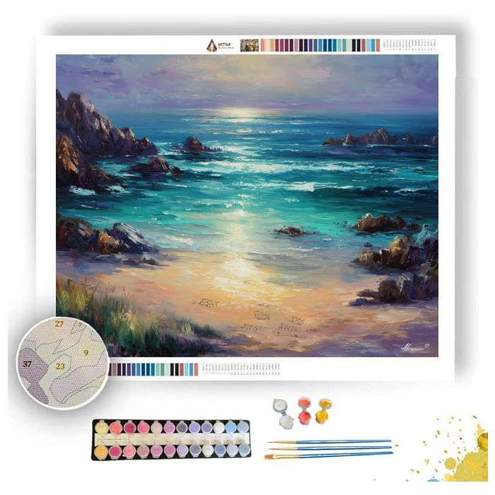 RUNEWASH SHORE - Paint by Numbers Full Kit