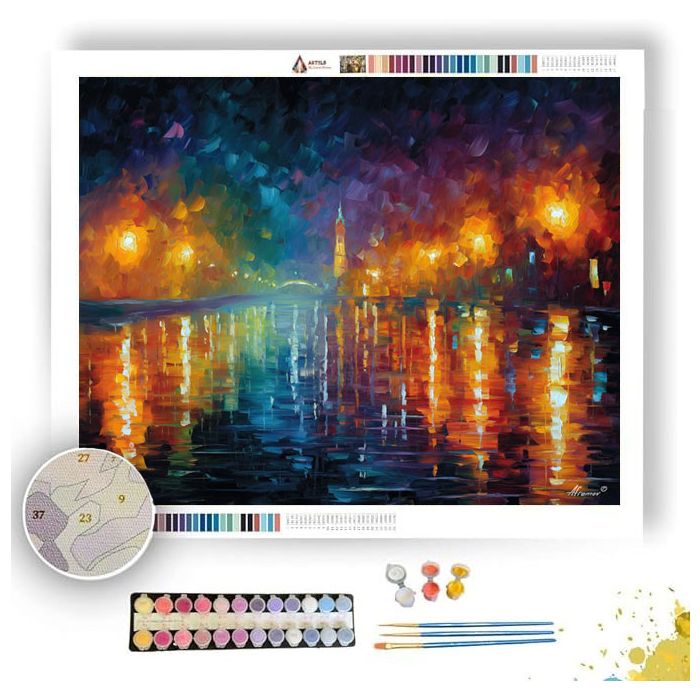 HUSHED ENERGY FIELD - Paint by Numbers Full Kit