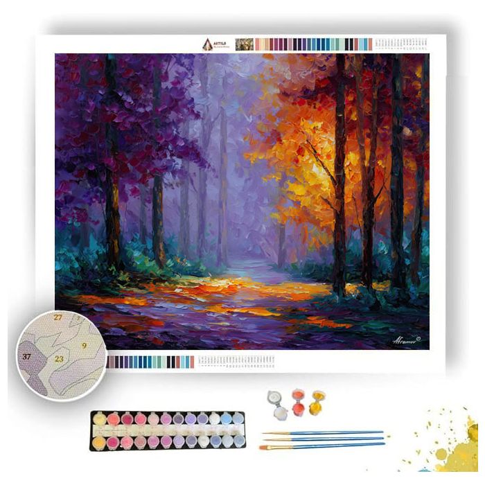 PALE SPELL MARK - Paint by Numbers Full Kit
