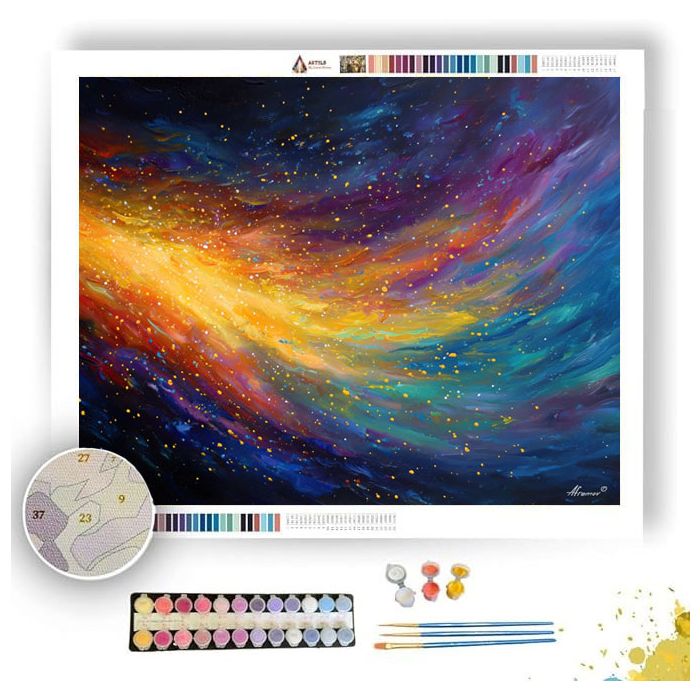 FLOATING DUST AURA - Paint by Numbers Full Kit