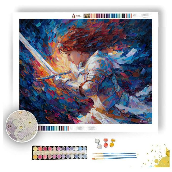 AURORA PALADIN - Paint by Numbers Full Kit