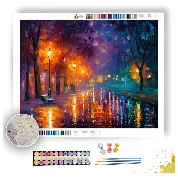 SUBTLE SPELL GLOW - Paint by Numbers Full Kit