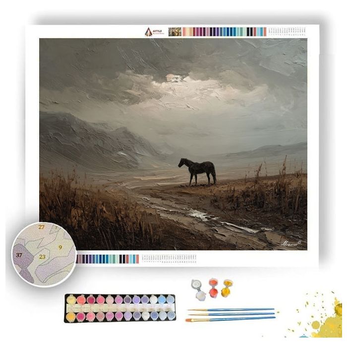 DUSTY DISTANCE - Paint by Numbers Full Kit