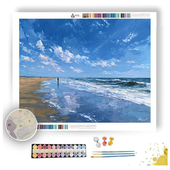 WARM EARLY DISTANCE - Paint by Numbers Full Kit