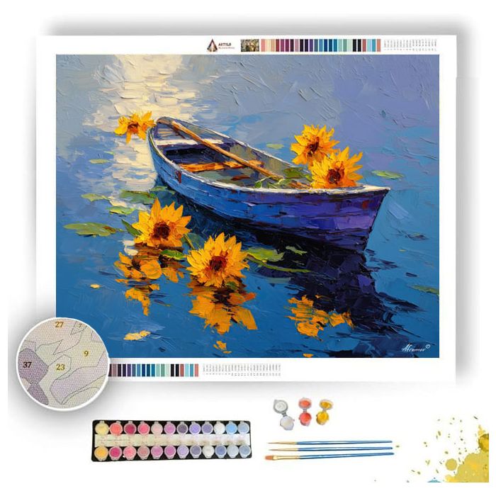 MORNING ROW - Paint by Numbers Full Kit