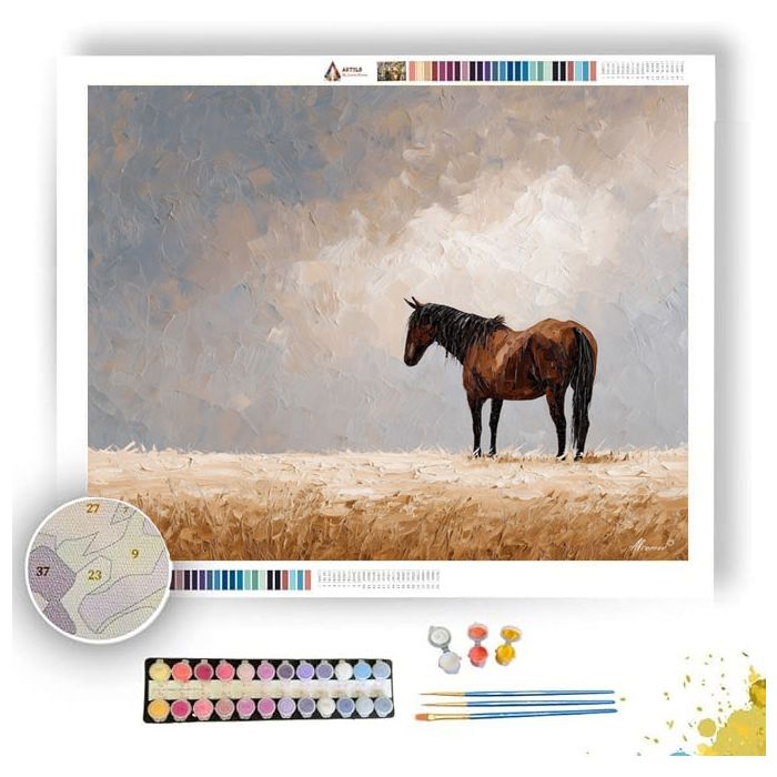 WINDWORN STEADY LINE - Paint by Numbers Full Kit