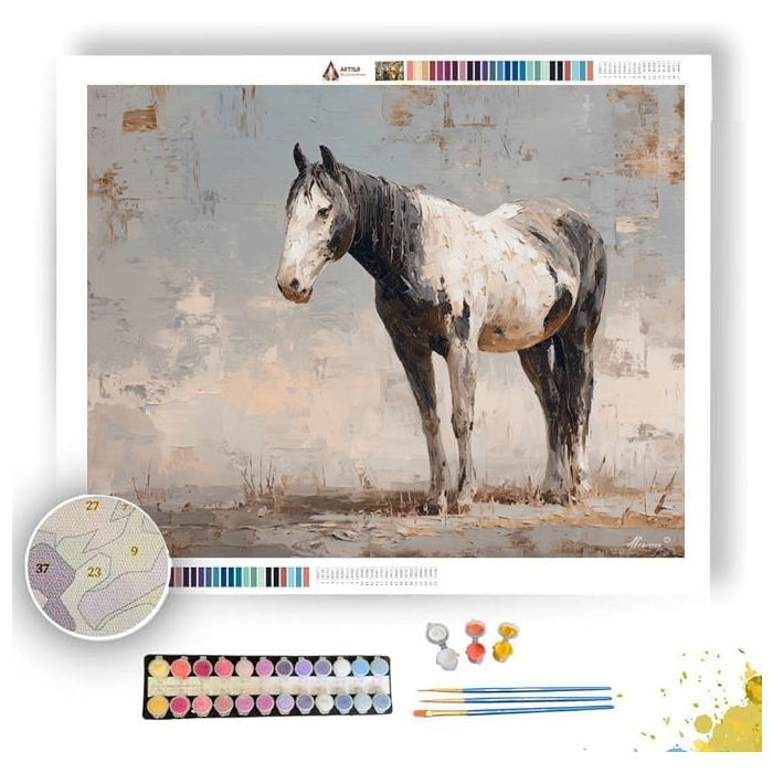 DUSTY PAUSE - Paint by Numbers Full Kit