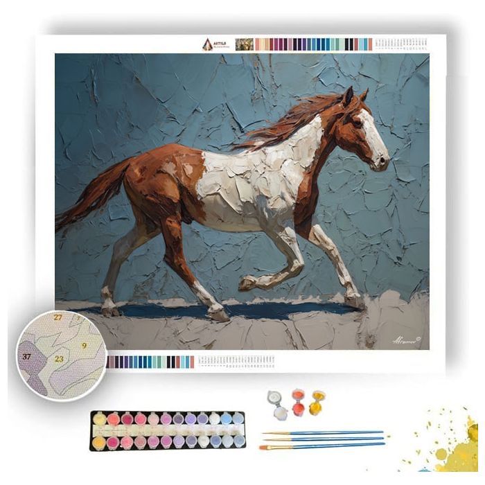 MOVING STILL DISTANCE - Paint by Numbers Full Kit