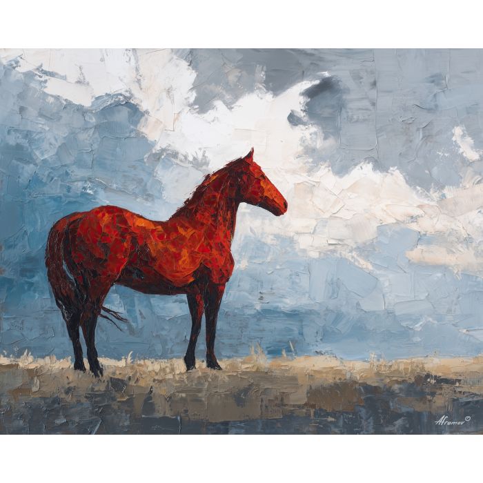 strong, free, form, palette knife, oil painting, impasto, thick pigment, layered surface, scraped paint, textured strokes, expressive surface, material depth, hand painted, visual balance, atmospheric, color interaction, paint ridges, manual technique