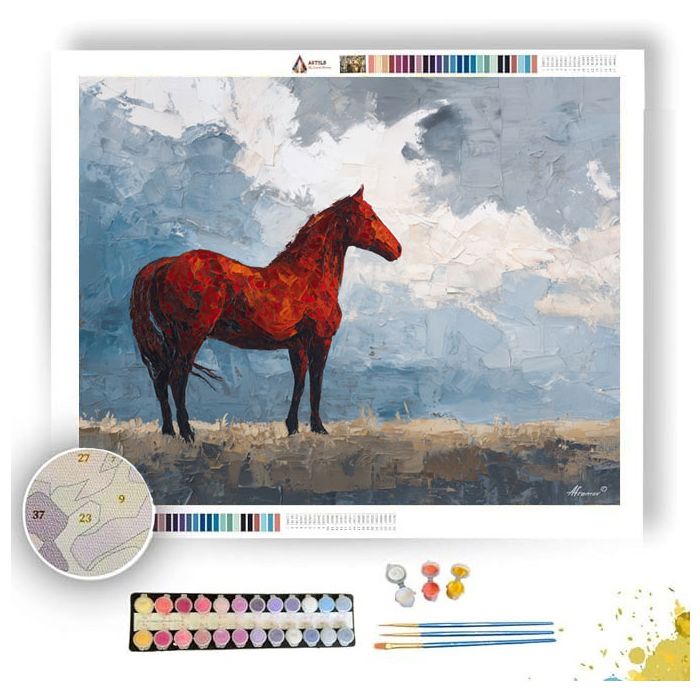 STRONG FREE FORM - Paint by Numbers Full Kit