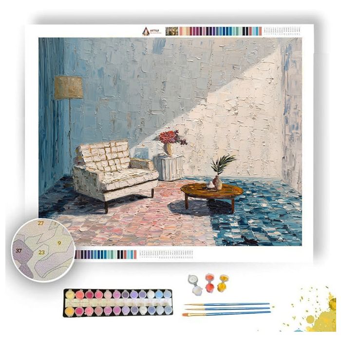 RHYTHMIC ROOM - Paint by Numbers Full Kit