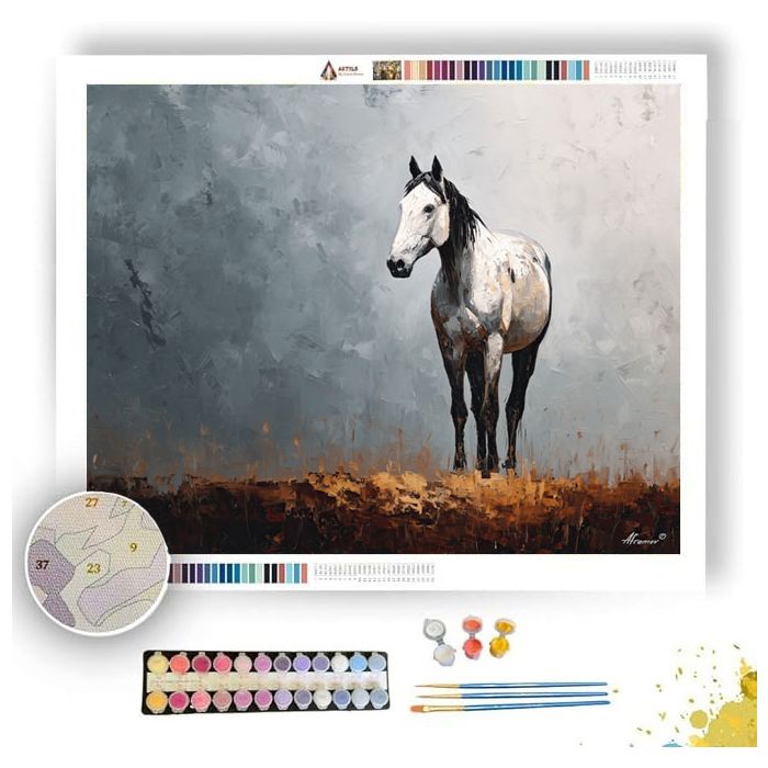 ALERT QUIET DISTANCE - Paint by Numbers Full Kit