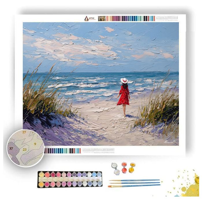 WINDY WALK - Paint by Numbers Full Kit