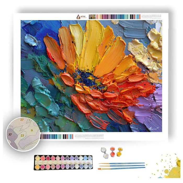 WARMED FORM - Paint by Numbers Full Kit