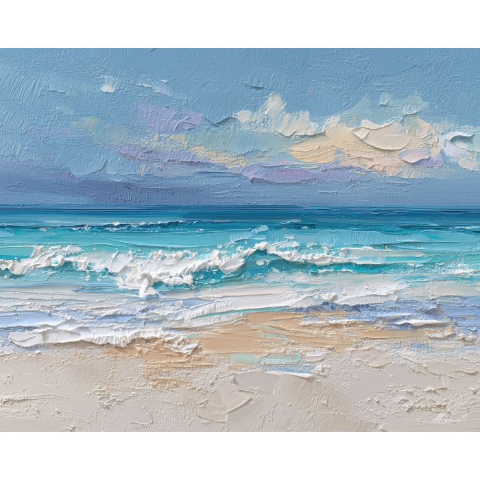 pale, light, palette knife, oil painting, impasto, thick pigment, layered surface, scraped paint, textured strokes, expressive surface, material depth, hand painted, visual balance, atmospheric, color interaction, paint ridges, manual technique