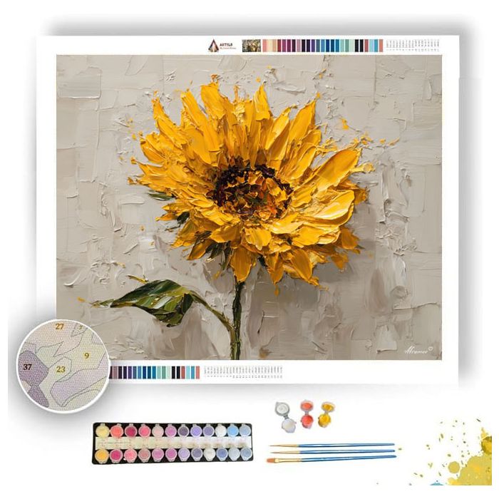 GOLDEN STEM - Paint by Numbers Full Kit