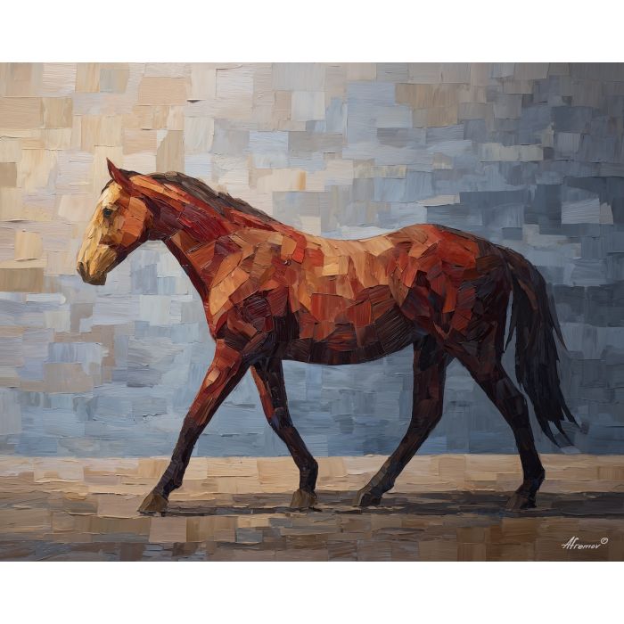 moving, steady, form, palette knife, oil painting, impasto, thick pigment, layered surface, scraped paint, textured strokes, expressive surface, material depth, hand painted, visual balance, atmospheric, color interaction, paint ridges, manual technique