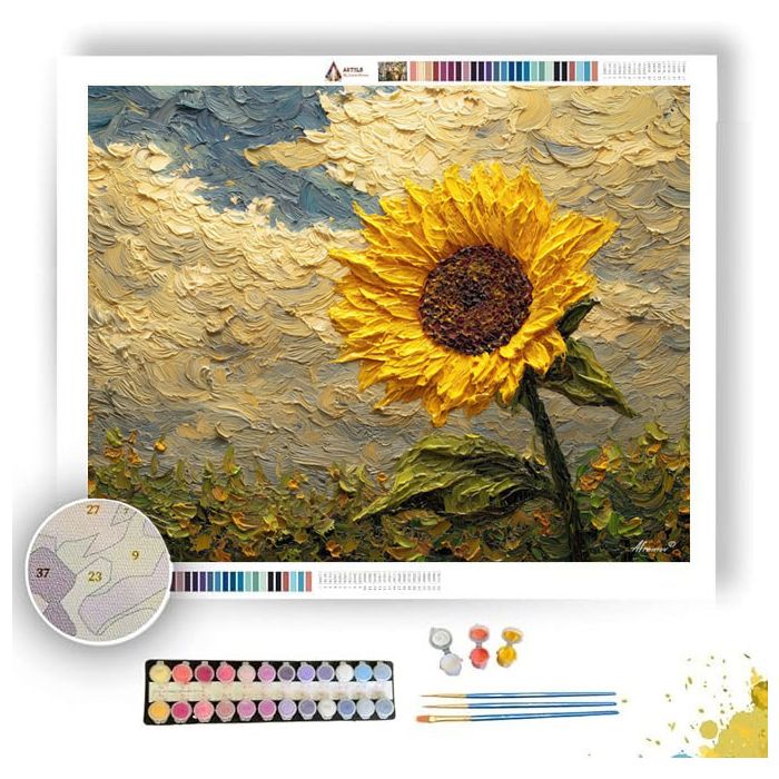 MORNING WARMED AFTERNOON - Paint by Numbers Full Kit