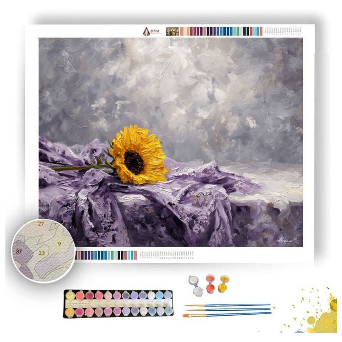 QUIET RADIANT FORM - Paint by Numbers Full Kit