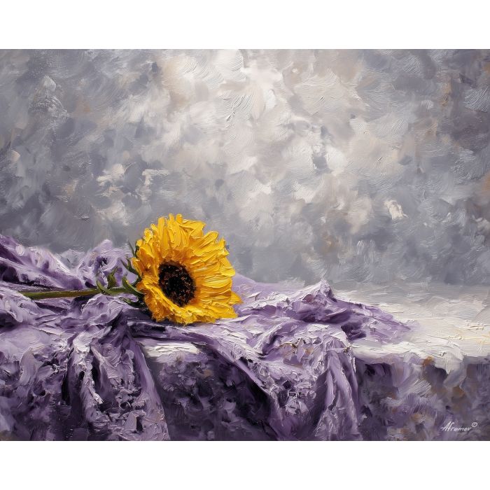 quiet, radiant, form, palette knife, oil painting, impasto, thick pigment, layered surface, scraped paint, textured strokes, expressive surface, material depth, hand painted, visual balance, atmospheric, color interaction, paint ridges, manual technique