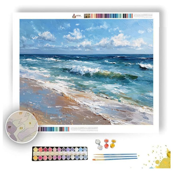 WINDY STRETCH - Paint by Numbers Full Kit