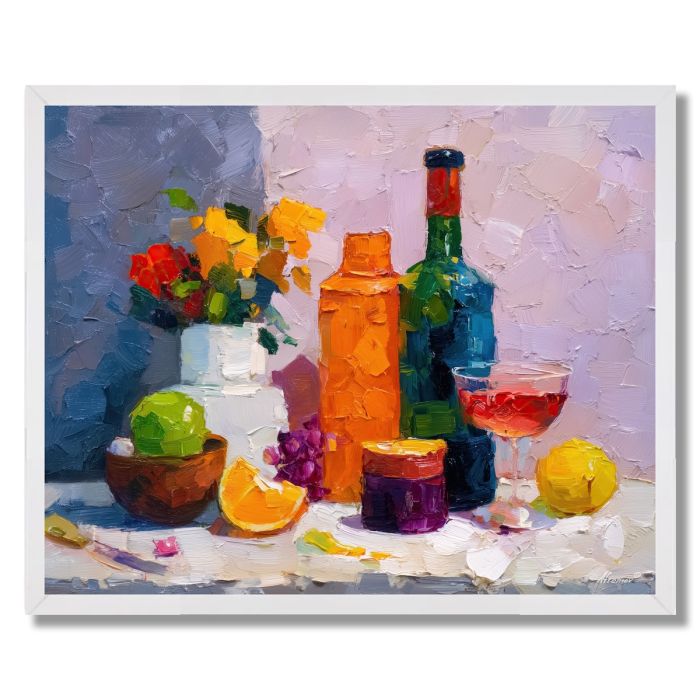 DECORATIVE SHAPE - FRAMED