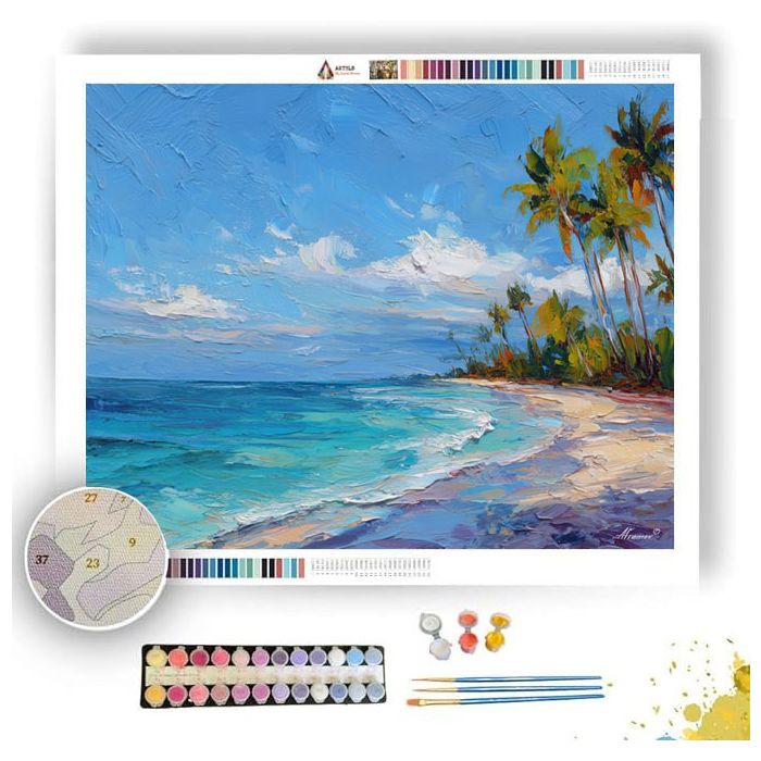 WARM STRETCH - Paint by Numbers Full Kit